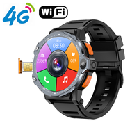 Original PG999 4G Smart Watch 1.54‘’ HD Round Screen sim Card Dual Camera Phone Calling GPS Positioning Smartwatch for Men Women
