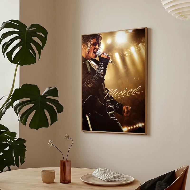 2026 Movie Biopic M-Michael-Jackson Style Dance Photography Poster Canvas Painting Print Wall Art Pictures Home Decor Gift