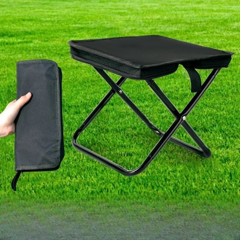 Portable Ultra Light Folding Chair Multifunctional Outdoor Camping Chair For Picnic Fishing Travel Stool Seat Accessories