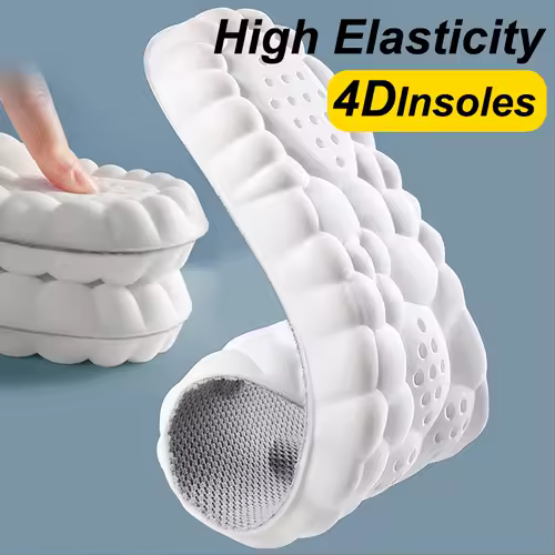 High Elasticity Latex Sport Insoles Soft Shoe Pads Arch Support Orthotic Insoles Breathable Deodorant Shock Absorption Cushion - Image 5
