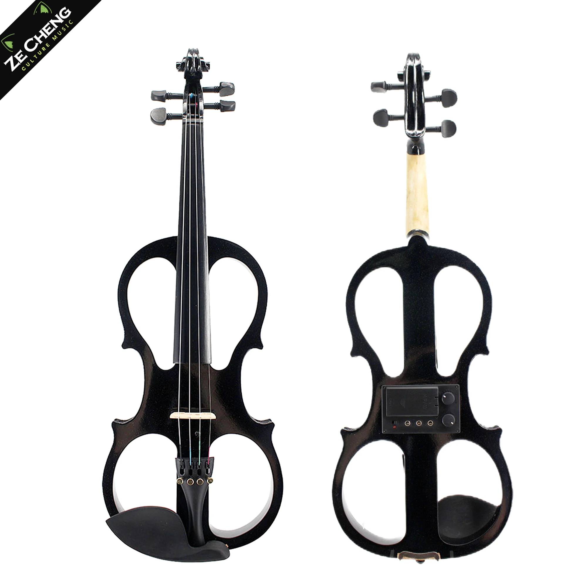 

4/4 Size Bow Strings with Box Suitable for Beginners Solid Wood Electric Violin