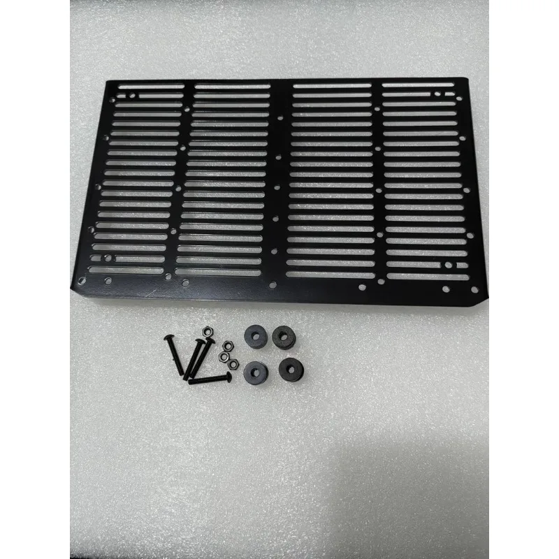 

For CROSSRC EMO NT X6 XL3 1/8 Scale RC Crawler Metal Stainless Steel Roof Rack Upgrade Accessories Reserved Port for Roof Light