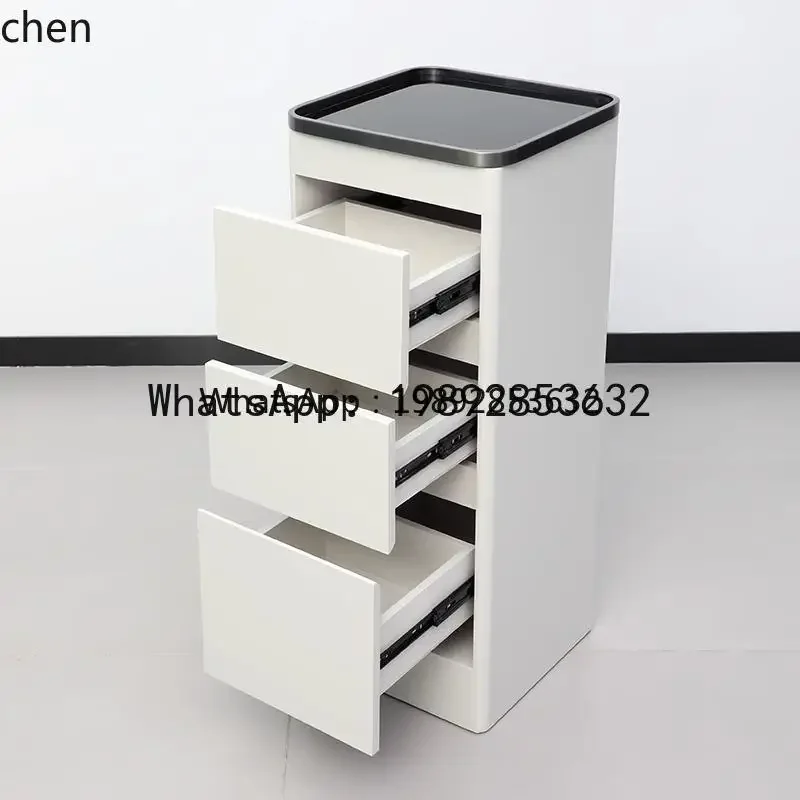 

hairdresser tool hair cutting cabinet hair salon storage rack small cabinet cart barber shop drawer