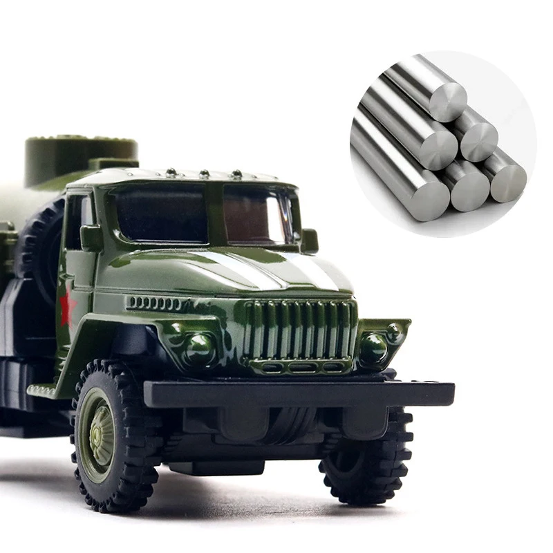 1:50 4Pcs/Lot Simulation Alloy Diecast Material Military Vehicle Model Toy Car Sound Light Pull Back Collection Toys Kids Gifts