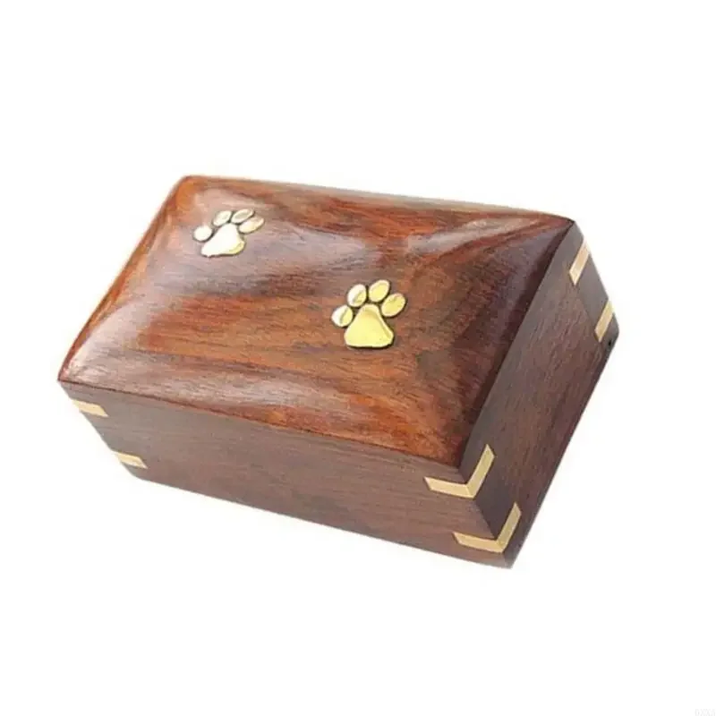 

Urn Cat Pet Dog Urns Memorial Cremation Box Wood Resistant Wear Lovely Accessory Compact Household Convenient
