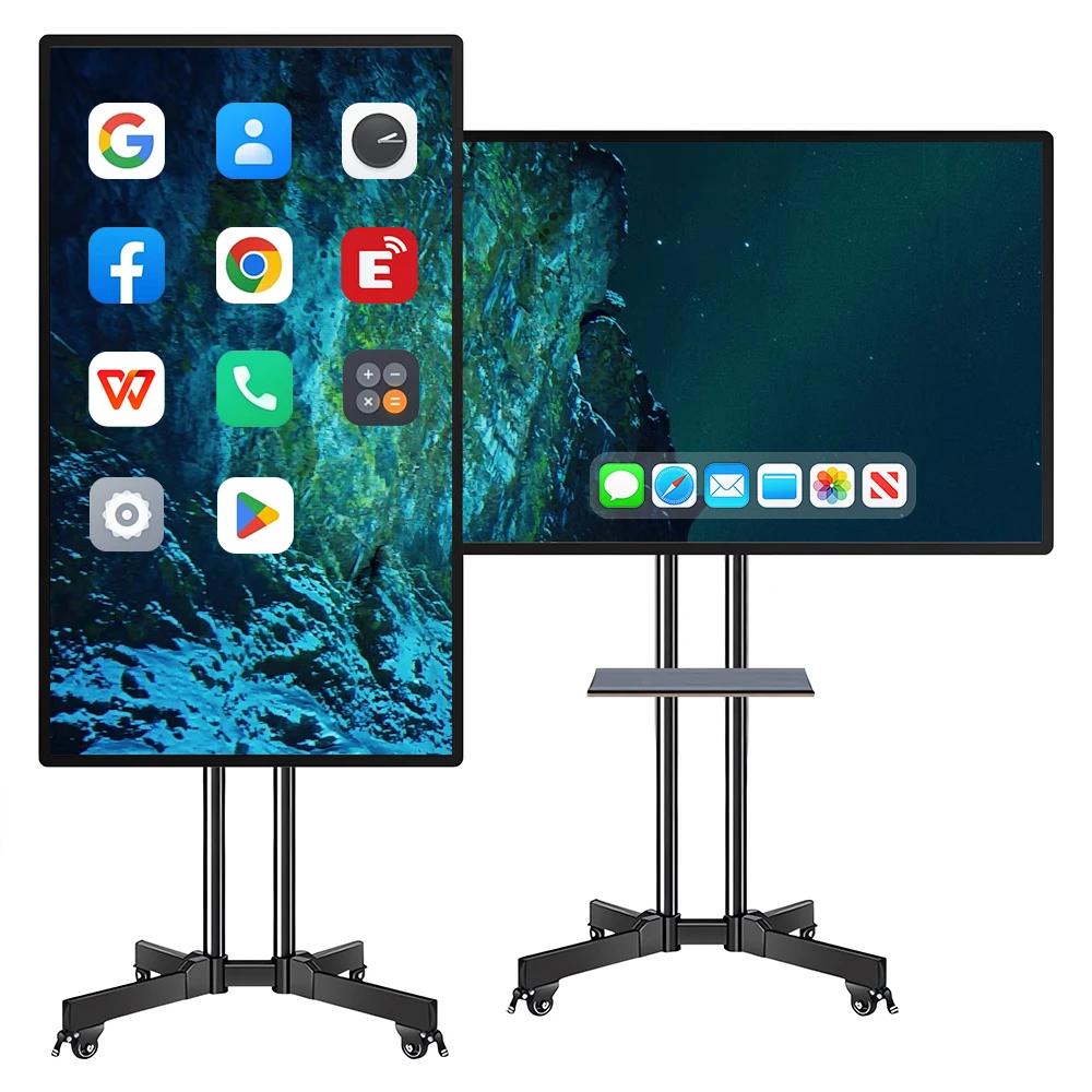 

Samrt Board, 49 Inch 4K Digital Electronic interactive Whiteboard and Touch Screen Board, Monitor dual system Touchscreen for