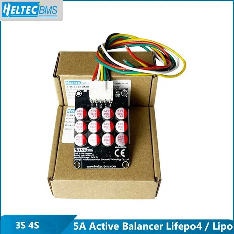 Heltec Wholesale 3S 4S Lifepo4 Balancer/Active Equalizer Balancer 5A Lifepo4/Lipo Battery Energy Capacitor Group Balance on sale