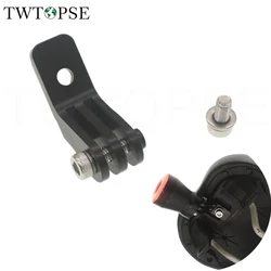 TWTOPSE Cycling Bike Light Rack Bracket Holder For Brompton Rear Light Fit Gopro Bicycle Saddle Cushion With Mounting Hole