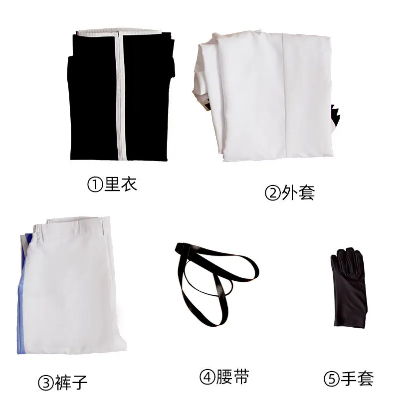 Knight Reinhard Van Astrea Cosplay Anime World From Zero Costume Woman Man White Unifoem Prop Wig Set Halloween Party Outfit view 6