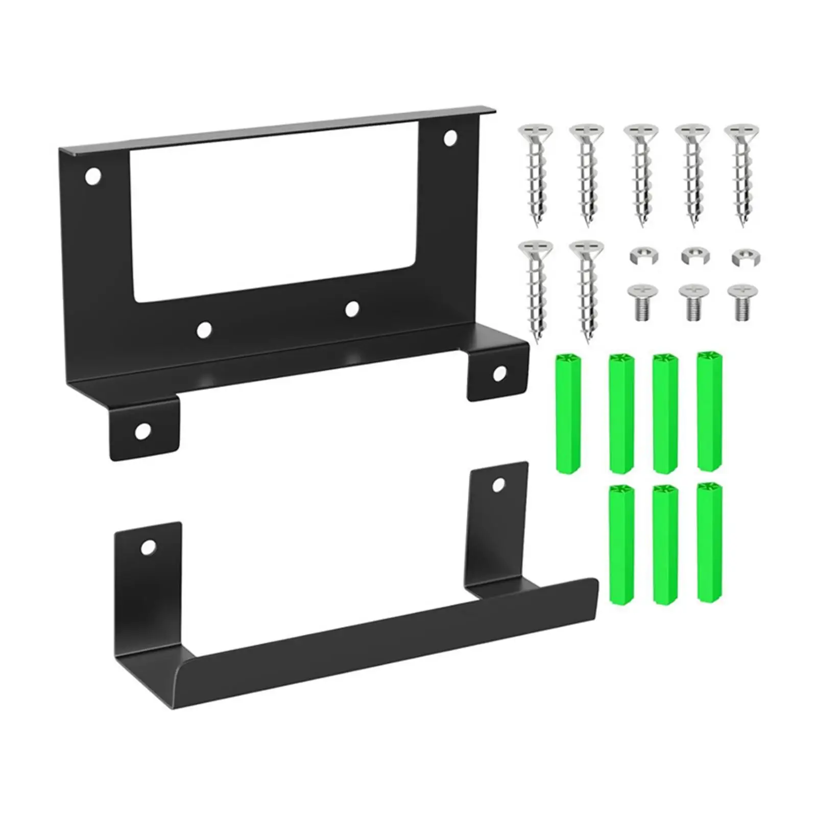 Router Wall Mount Kit Mounting Bracket Metal Mount Kit Firm Installation for V3 Mesh Router Stable Sturdy Support Base Stand