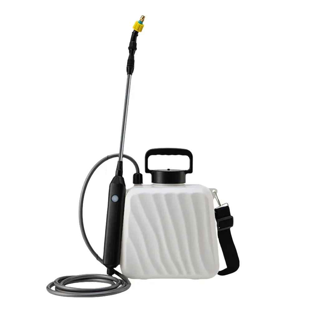 5L USB Rechargeable Battery Powered Garden Sprayer with 3 Adjustable Nozzle Types for Efficient Gardening Tasks