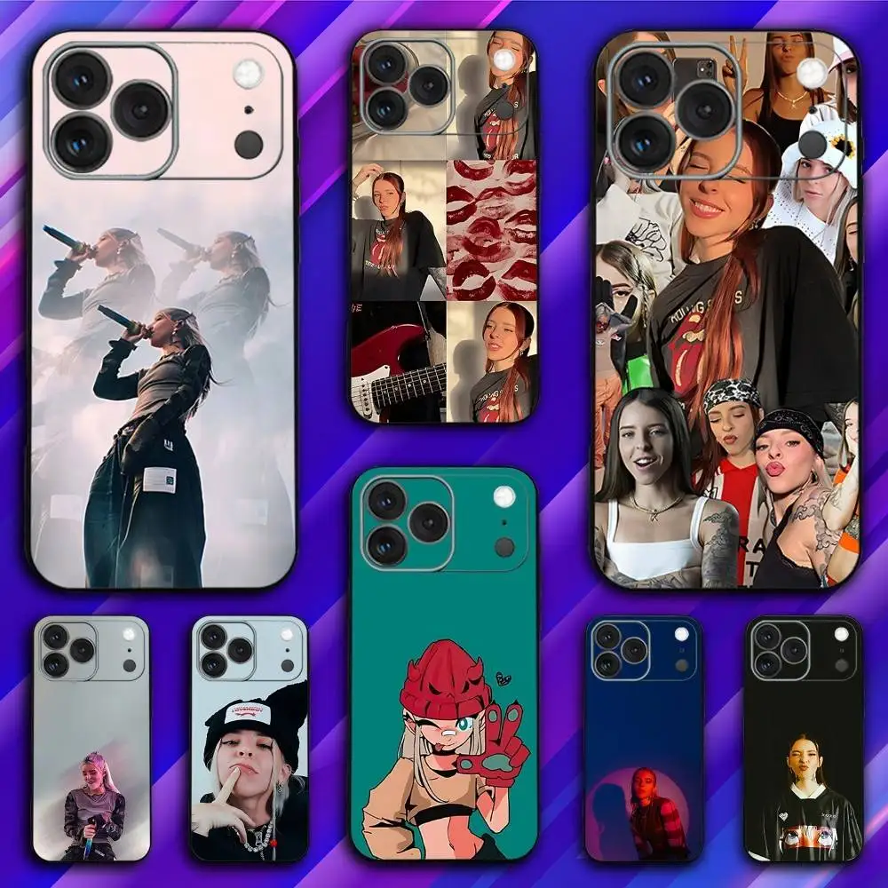 

Y-Young Singer M-Miko Phone Case For iPhone 17,16,15,14,13,12,11,Pro,Max,Plus,X,XS,SE4,E,Mini,Soft Black Case