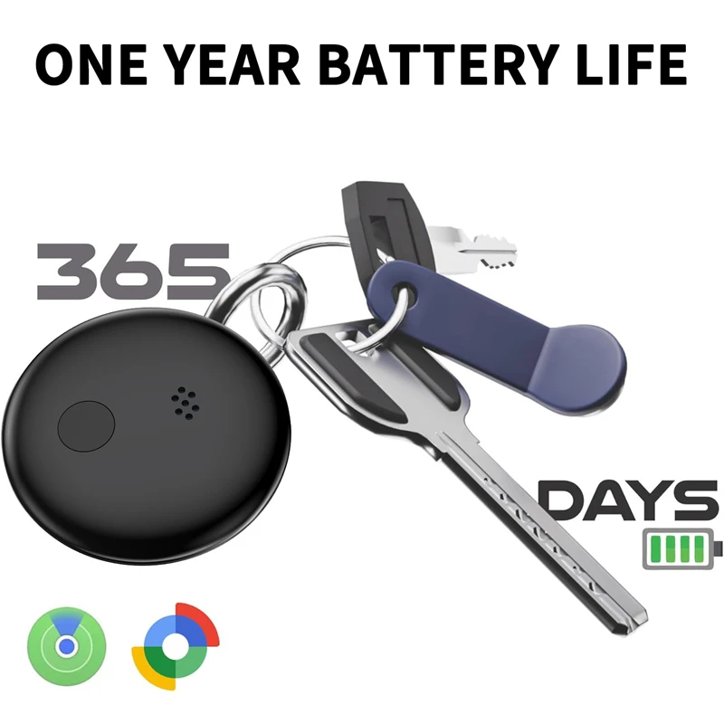 GPS Dual‑System Smart Tracker Anti-lost Bluetooth Tracking Device Keys Finder Pet Baby Elderly Luggage Locator for Android & iOS