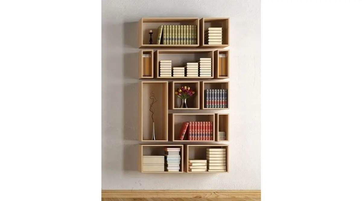 E26 TABLEACRYLIC MDF KİTAPLIK (NI3-400)