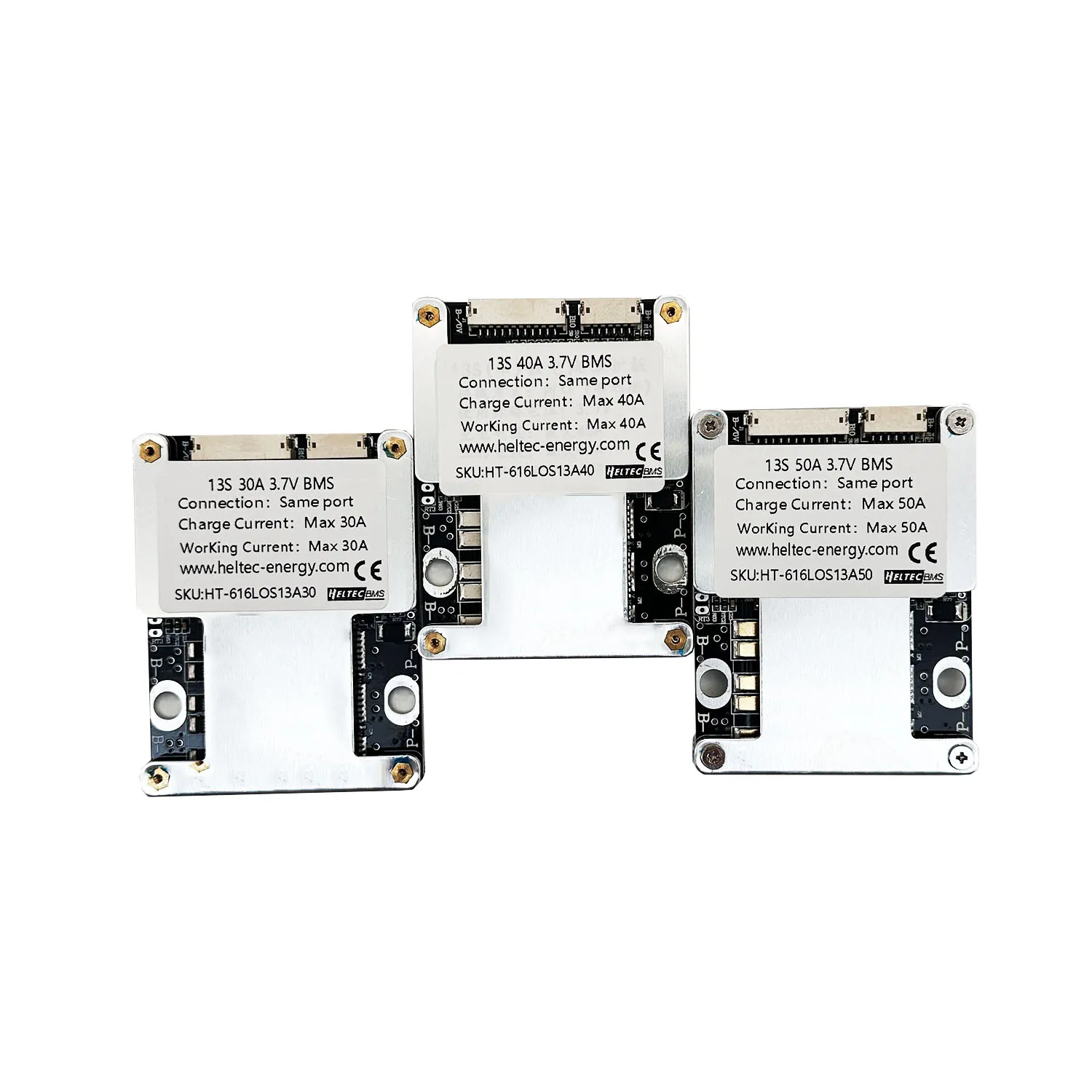 13S 14S BMS 48V 52V 30A 40A 50A 60A 80A z funkcją balansowania baterii litowych do rowerów elektrycznych/hulajnóg/akumulatorów energii słonecznej BMS — zdjęcie produktu 2