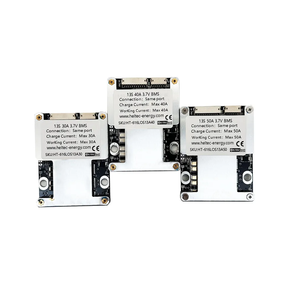 13S 14S BMS 48V 52V 30A 40A 50A 60A 80A with Balancing Lithium Battery Electric Bicycle/Scooter/Solar Energy Storage BMS image 11