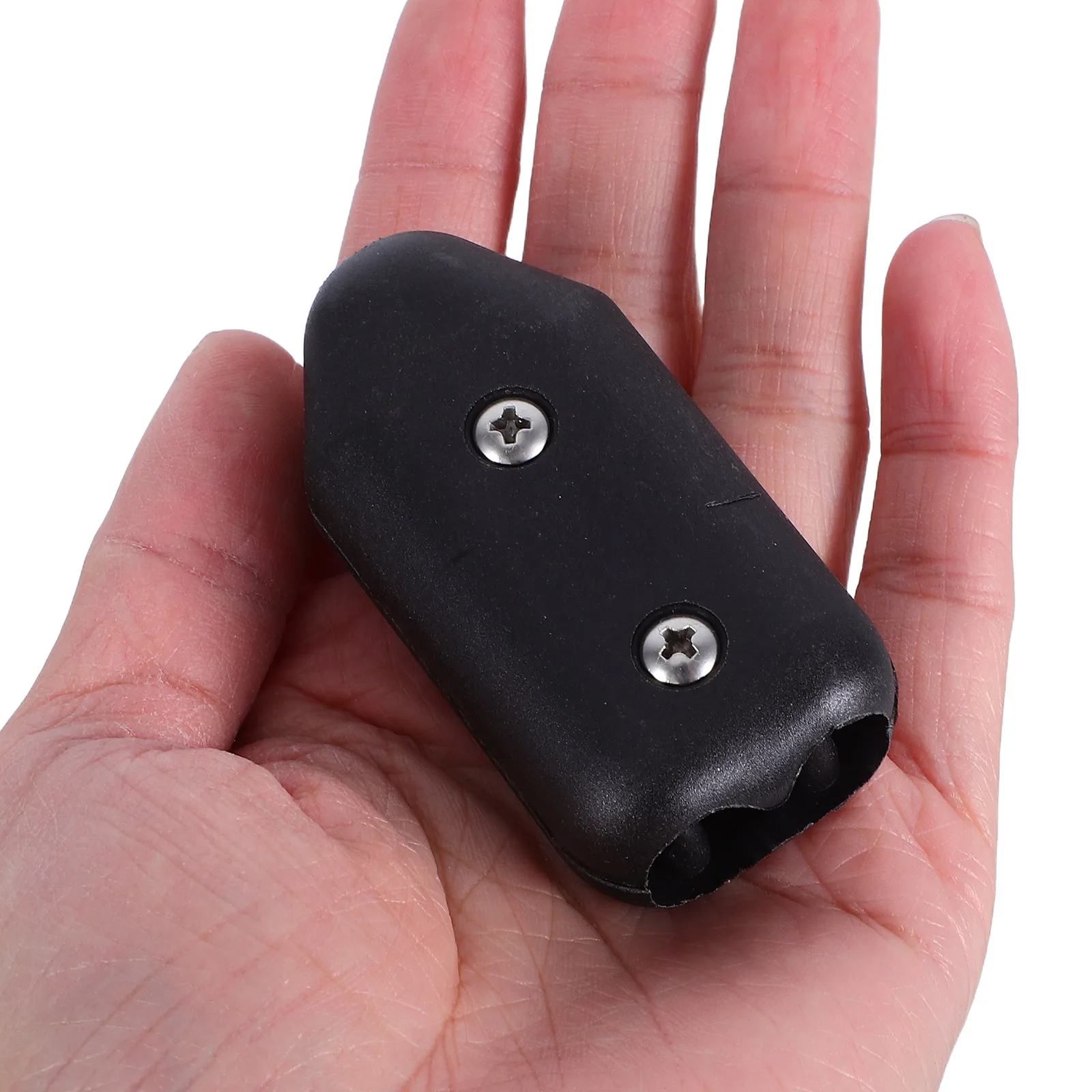 

2 Pcs Rope Clamp Connector for 9-10mm Nylon Braided Ropes Reusable Climbing Hiking Wire Cable Tightener Clamps