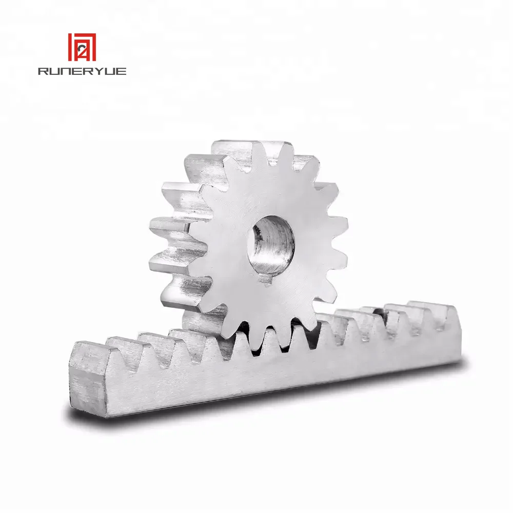 Rack Gear Accessories Parts for Sliding Gate Opener, Available in 16-tooth and 19-tooth Options.
