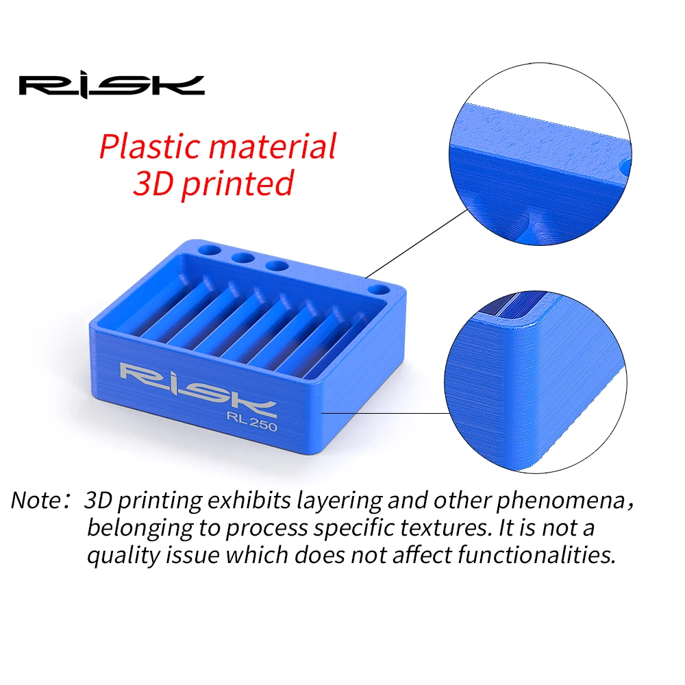 RISK Bike Bicycle Wheel Spoke Nipples Storage Box Holding Case Arrangement Tool