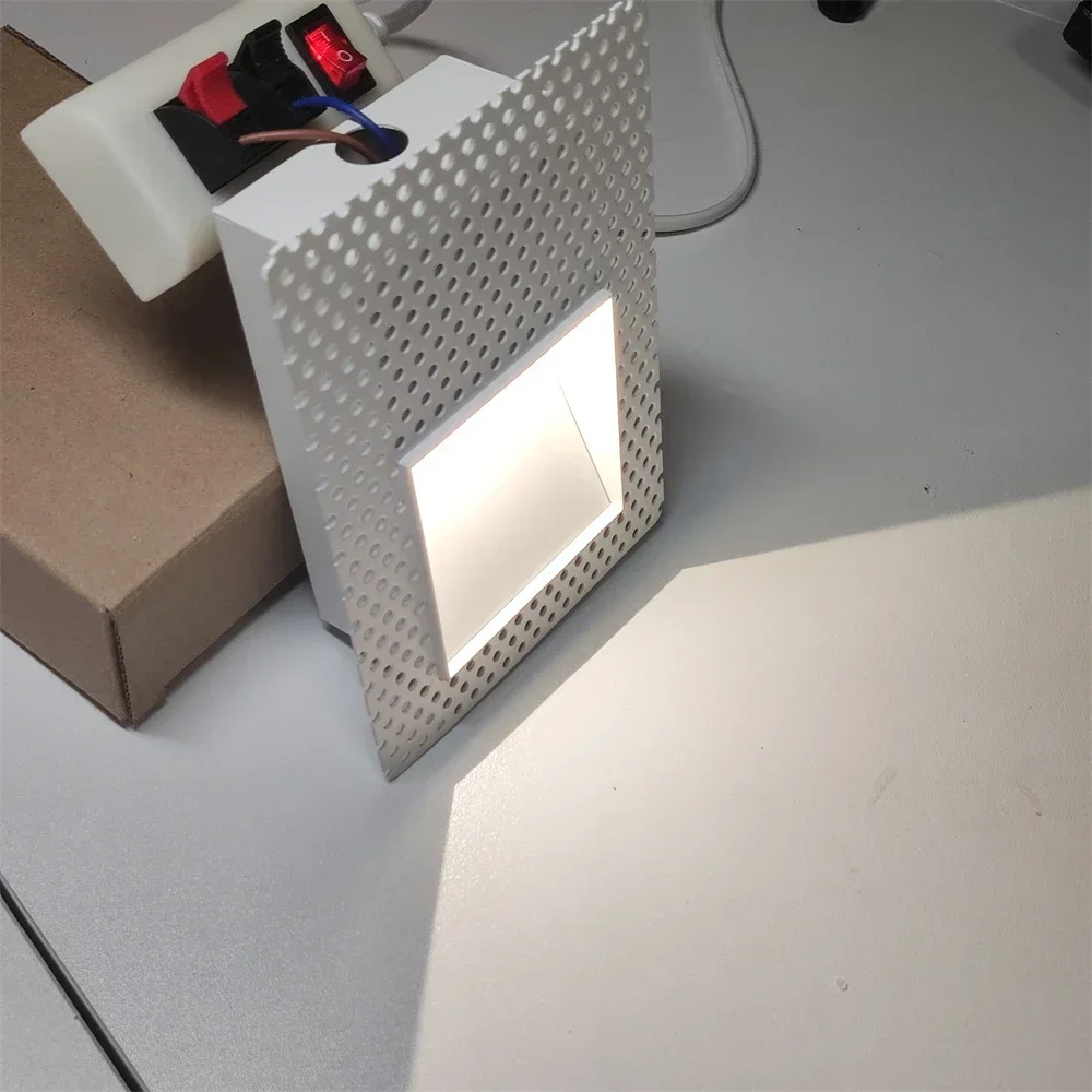 

Direct Factory Supply LED Recessed Floor Lamp for Staircase Step Wall Corner Eye Protection Lighting