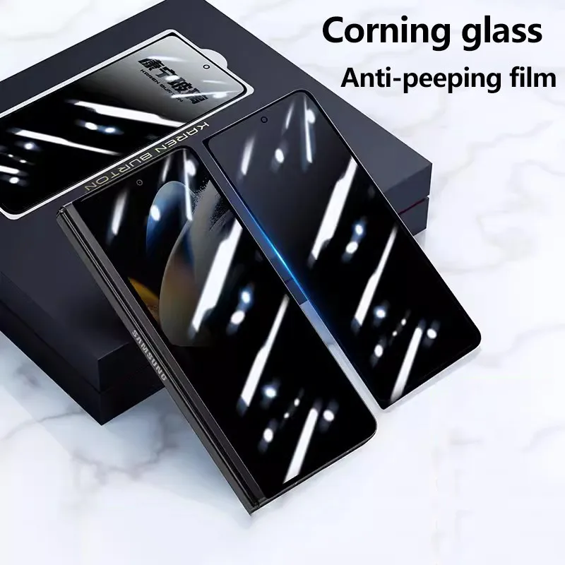 Full Cover Privacy Glass For Samsung Galaxy Z Fold6 Fold5 Fold4 Fold3 Fold2 Anti-Spy Screen Protector Tempered Glass