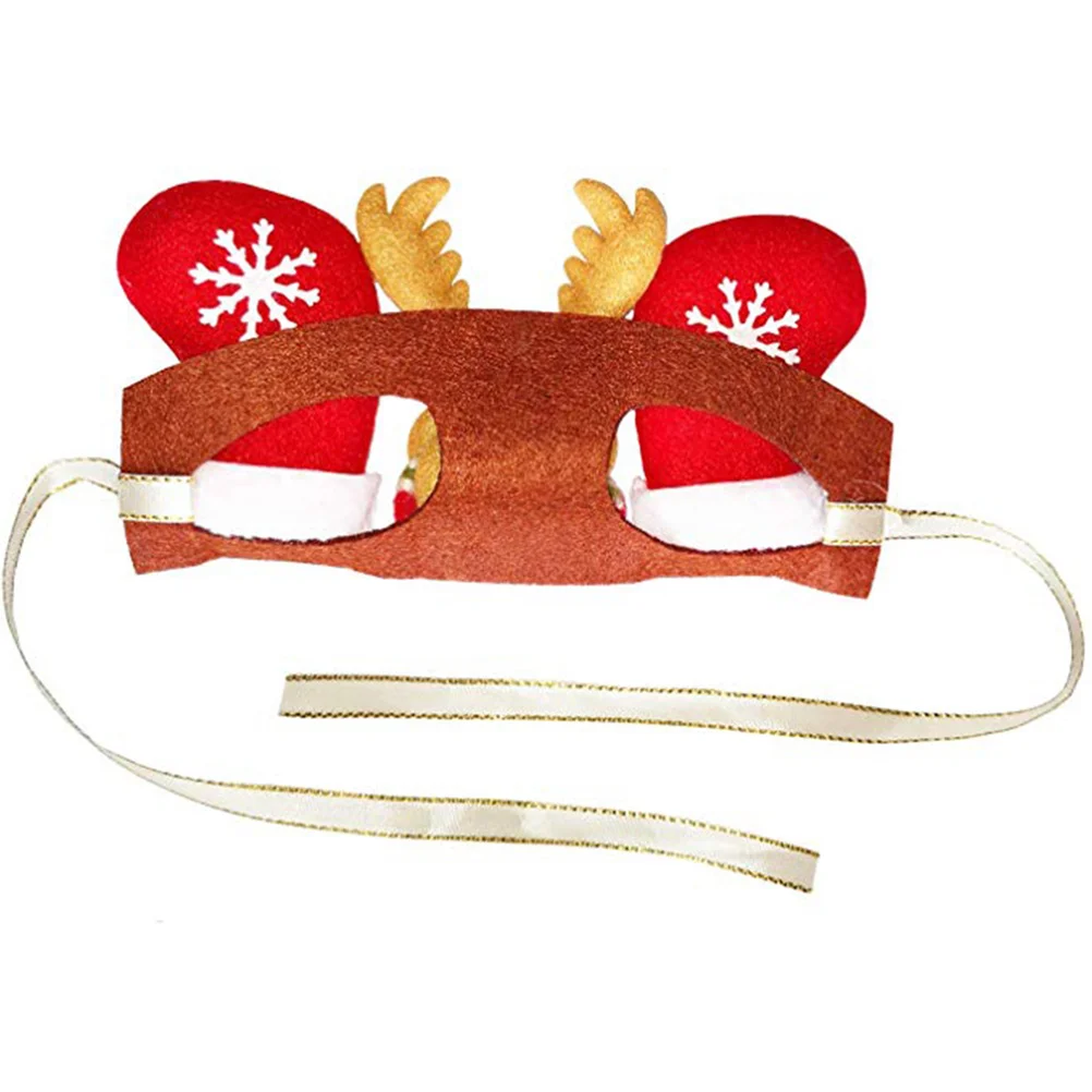 

Pet Christmas Headband Size S Durable Comfortable Dog Costume Headband Christmas Head for Dogs Holiday Party