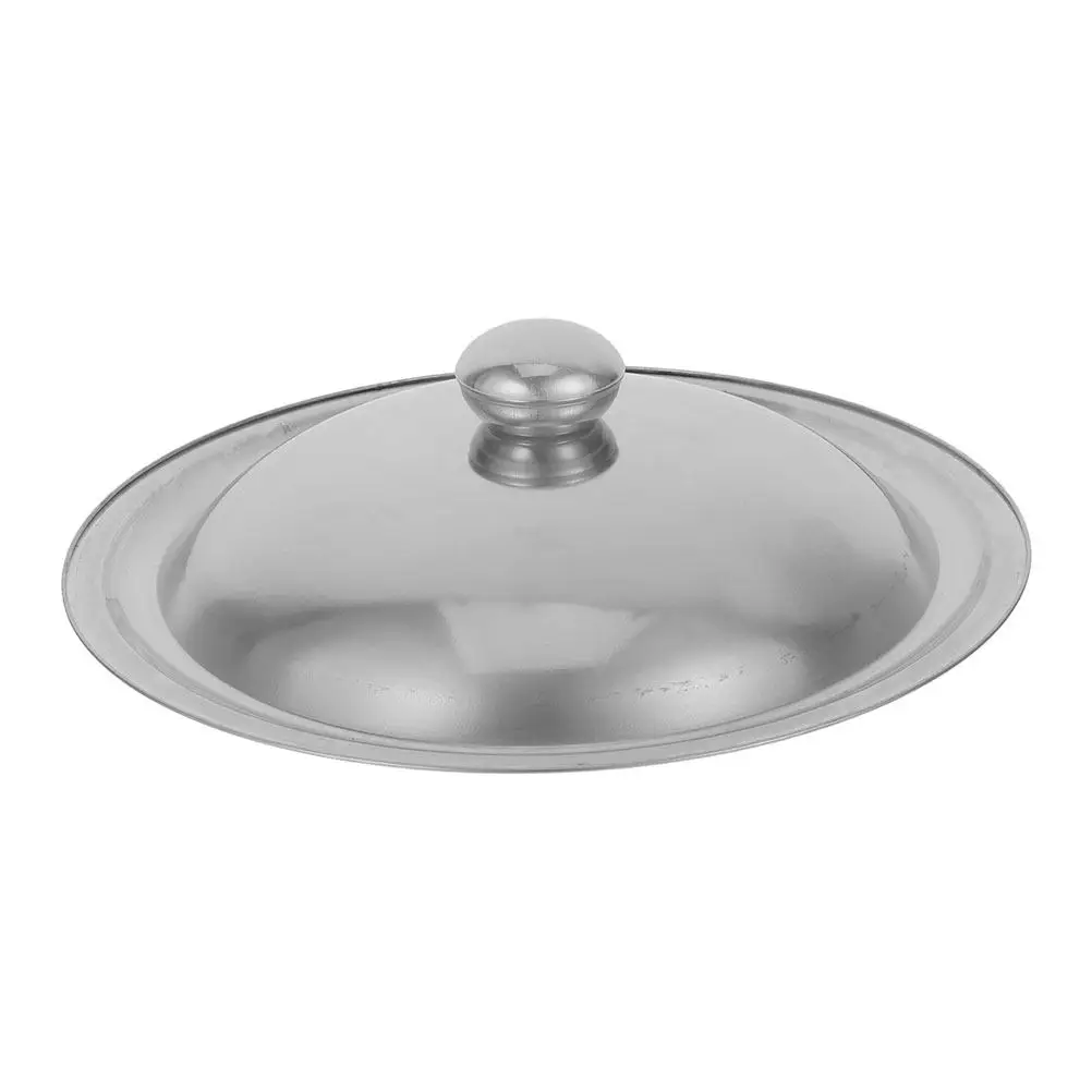 Universal Stainless Steel Pot Lid Fits Most Pots Pans Woks Dishwasher Safe Heat Retaining Spill Proof Flavor Locking Splatter