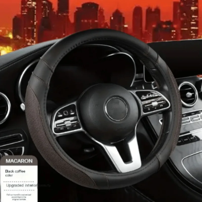 

Чехол на руль CoolGrip для седана/грузовика — универсальный, 5-секундная защелка, противоскользящий AirFlow, готовый к теплой и зиму