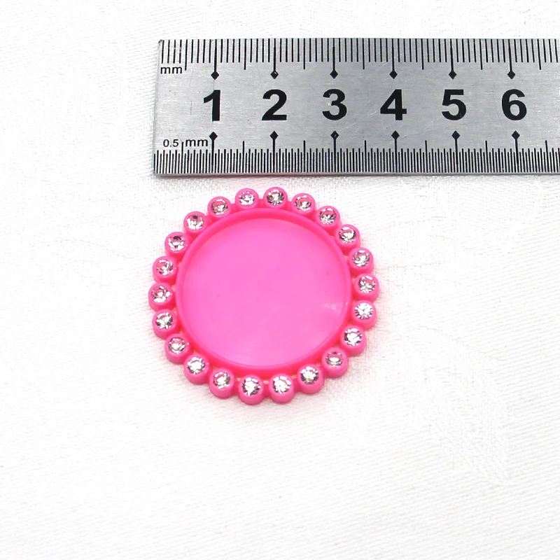 10Pcs/Lot 37MM Bottle Cap Tray Setting Key Cover Lids For Button Cabochon Base Frame Setting Decoration Accessories