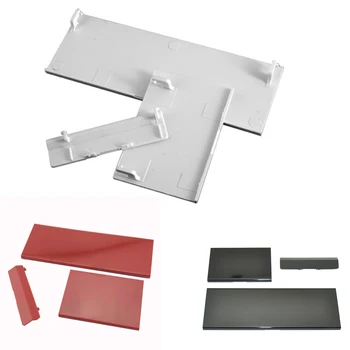 Substituição cartão de memória porta traseira capa 3 em 1 capa de porta escudo para console wii