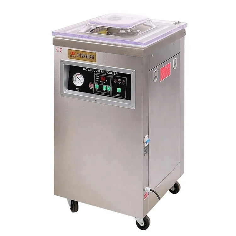 

DUOQI DZ-400 Single Chamber Steak Beef Chicken Pork Meat Fish Clothes Hardware Vacuum Packing Machine and Customized