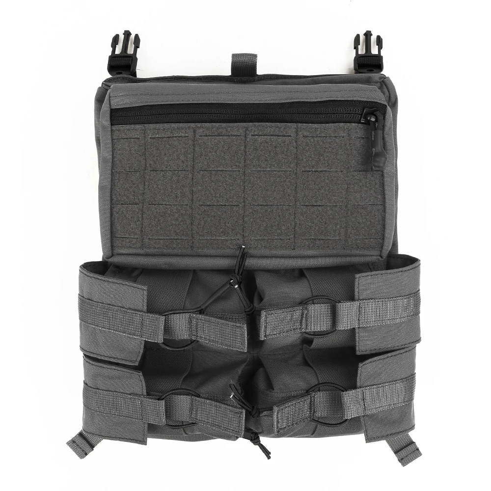 Emersongear Tactical LXB Style Banger Back Pack Bungee Panel Drop Pouch For 420 Hunting Vest Plate Carrier Airsoft Hiking EM9535