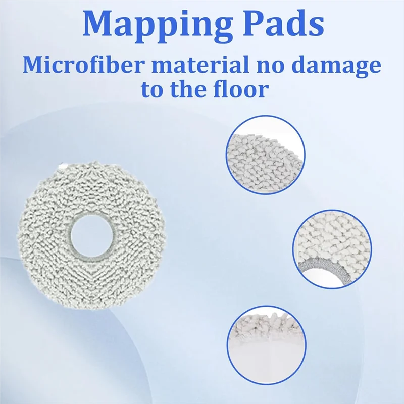 A97T Replacement Kits For Ecovacs Deebot T50 Max Pro Omni Vacuum Cleaner, Accessories Parts