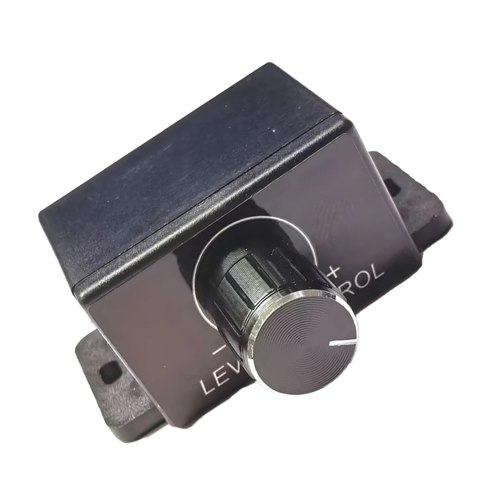 for Audio For Subwoofer Volume Control Knob for Car 3.5mm Interface 5 Meter for cable 12V 1A Compact Mounting Fit for