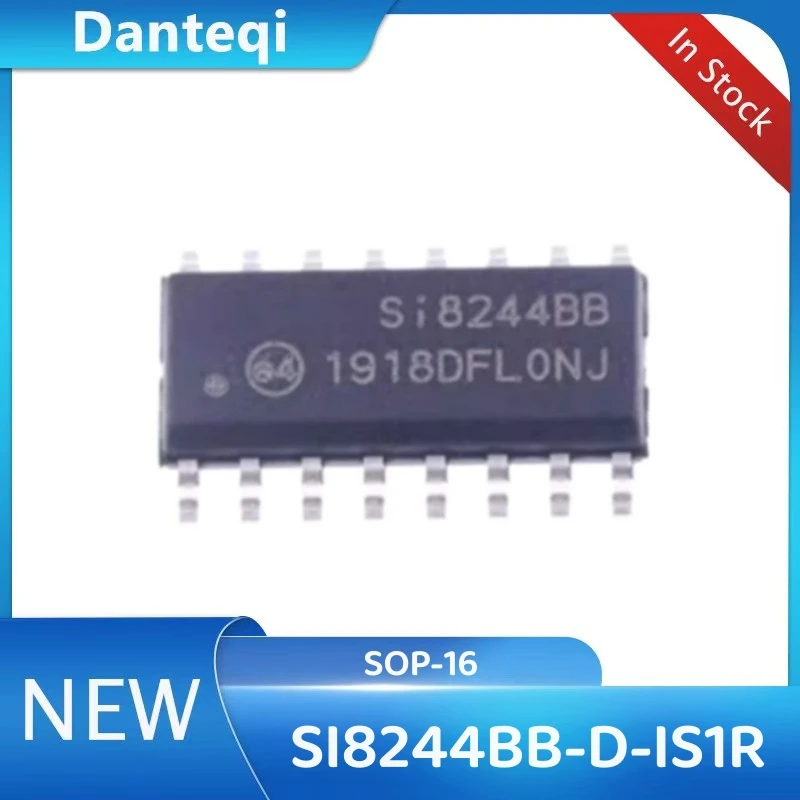 5PCS~10PCS/LOT SI8244BB-D-IS1R SI8244BB-D-IS1 SI8244BB SOP-16 Chipset