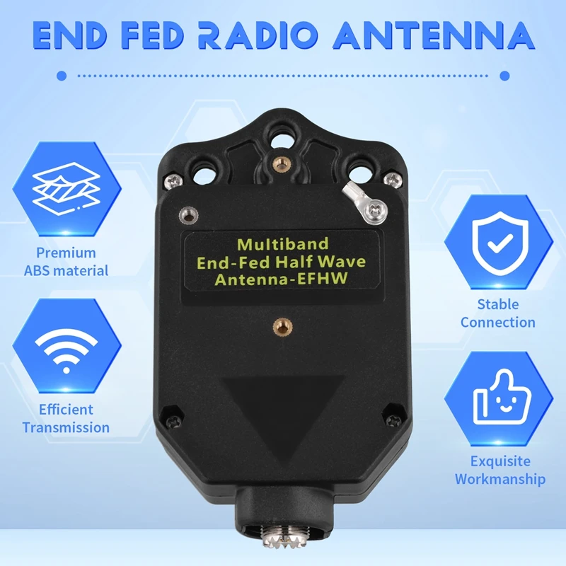 Antenna End Fed Antenna 4 Band 8 Band End Fed Radio Antenna For Outdoor End Fed Radio Antenna End Fed Antenna