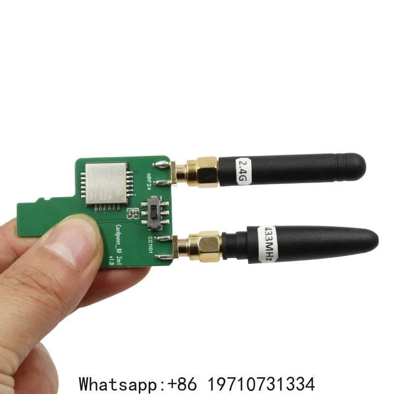 433MHz CC1101 NRF24 2-in-1 RF Module Development Board for M5Stack Cardputer, Plug-and-Play Grove Port, Supports Bruce Firmware - view 3