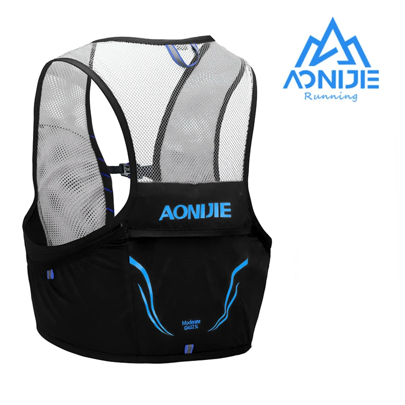 AONIJIE C932 Lightweight Backpack Running Vest Nylon Hydration Pack Bag Cycling Marathon Portable Ultralight Hiking 2.5L