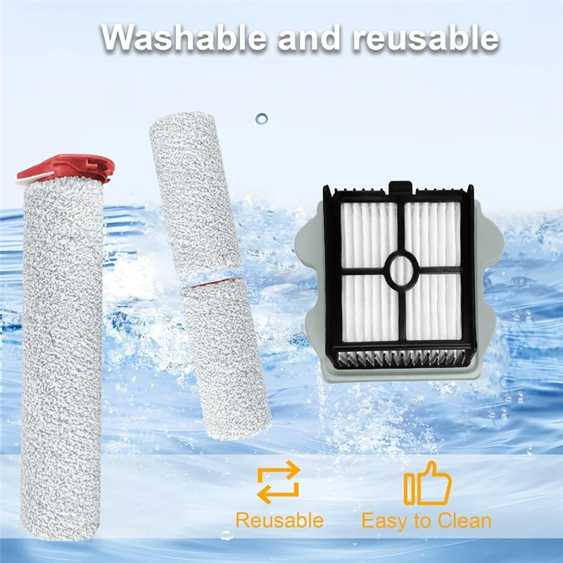 

B50C Wet And Dry Vacuum Cleaner Brush And Filter Kit For Roborock A10 Plus A10 Ultar Dyad Pro Combo Vacuum Replacement Parts
