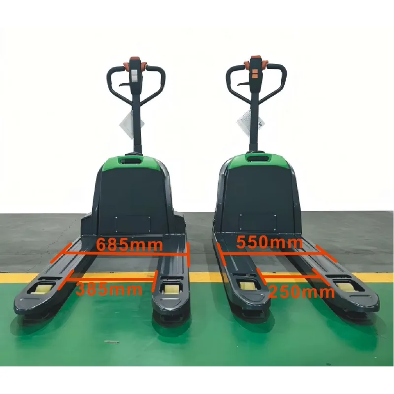 1500KG 2000KG  New Portable Hydraulic Electric Forklift Hand Pallet Truck Jack 24V Motor Electric Pallet Jack  Workshop CE