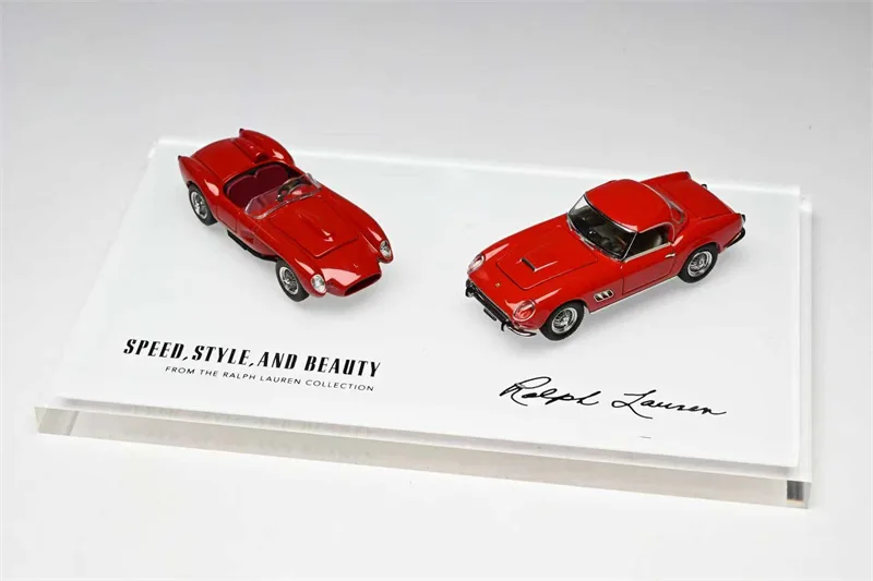 

PreSale GFCC 1:64 California & 250 Testa Twin Cars Set Rossa Die-Cast Car Model Collection Miniature