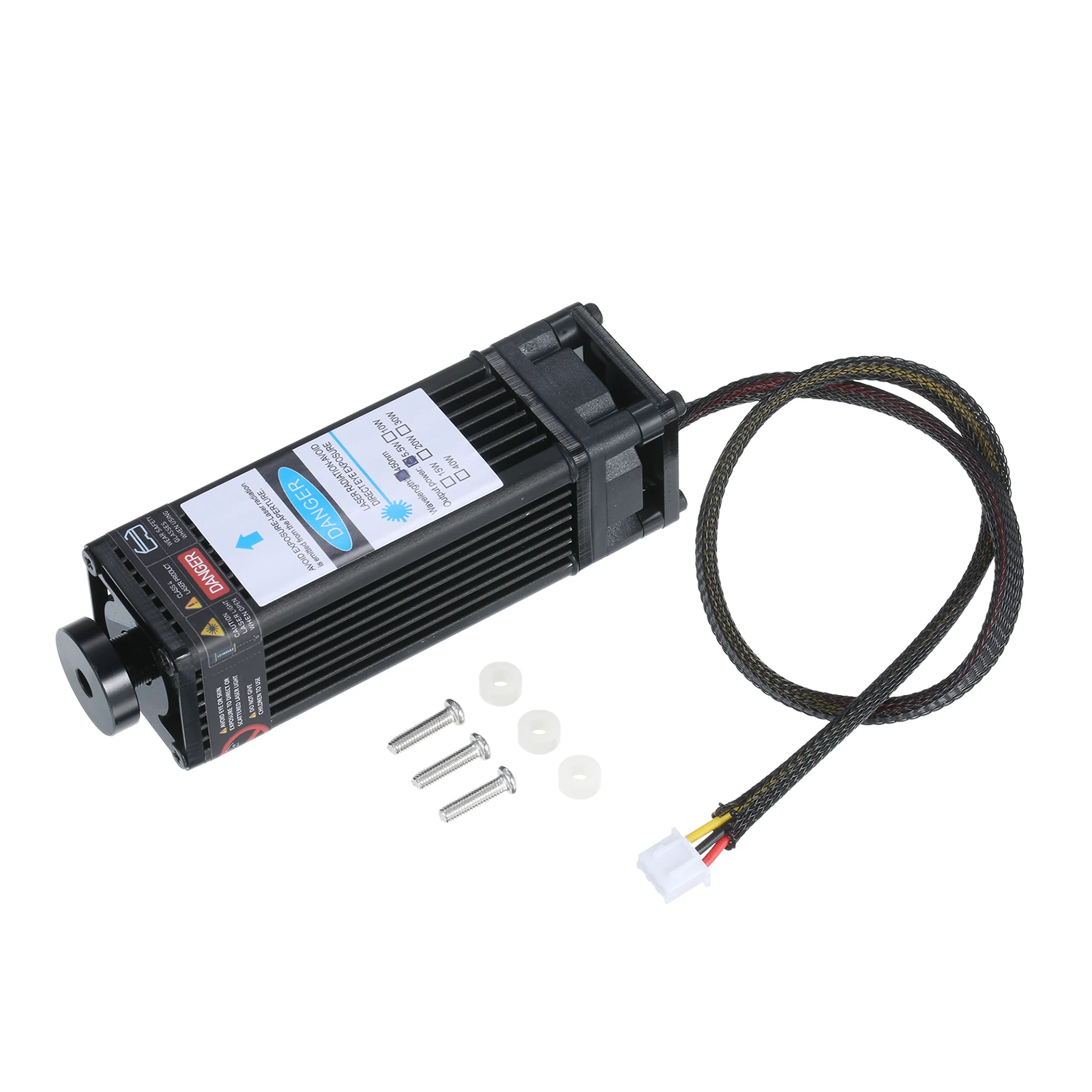 

5500mW Laser Module Laser Head 450nm Blue Lase for Laser Engraving Machine Wood Marking Cutting Tool