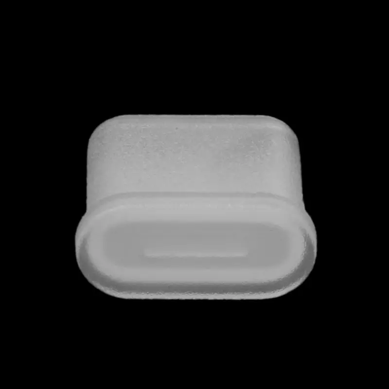 USB Type-C Male 포트용 내구성 있는 먼지 플러그 보호 커버 10개