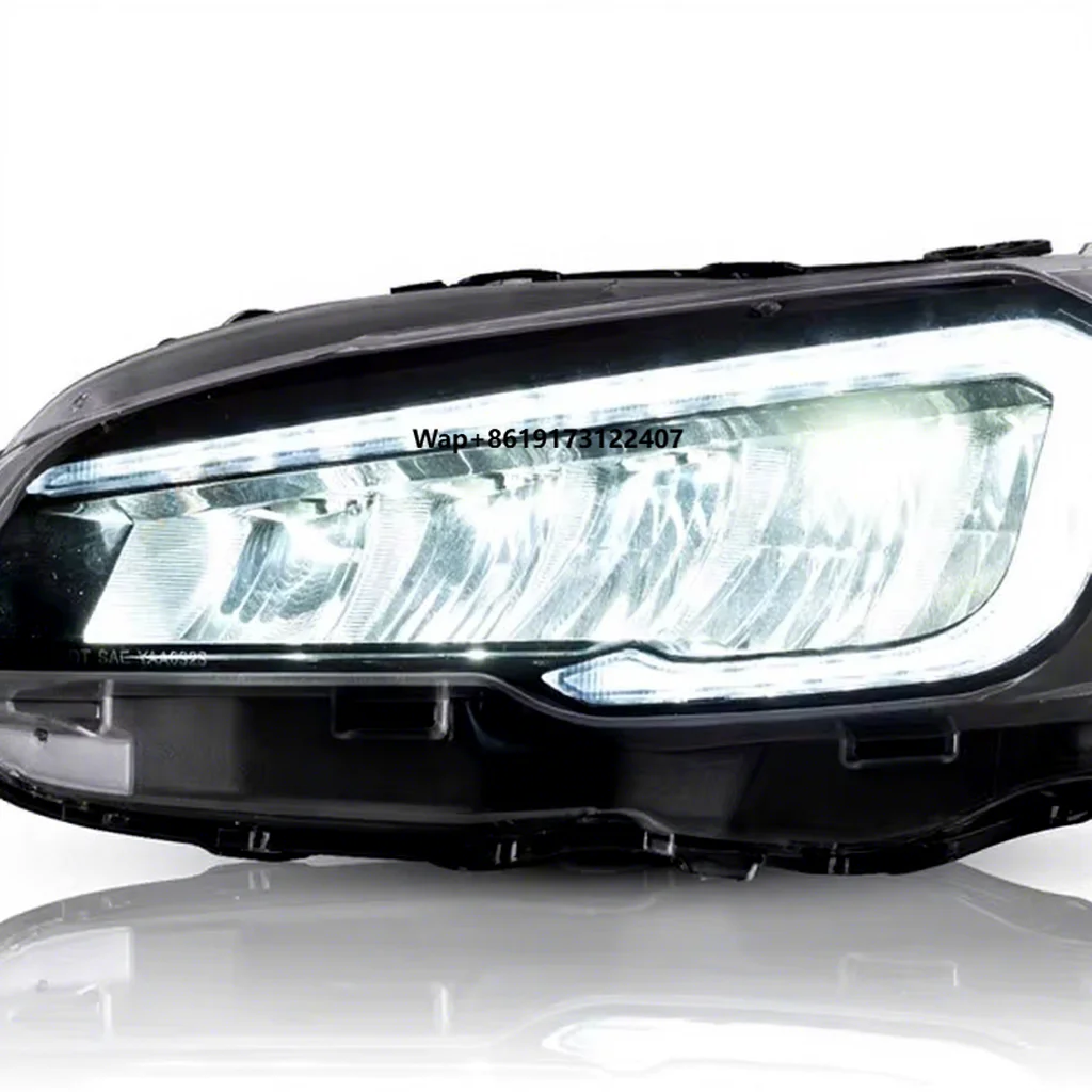Car Front Brake Light for  WRX 2013-2016 Front Lamp High Quality Headlight Lights LED DRL Retrofit Assembly Turn Signal