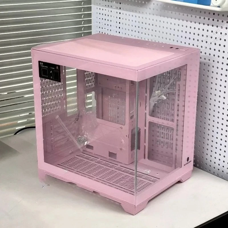 

Pink Seaview Room Computer Chassis MATX Motherboard 240 Water Cooling Secondary Customisation