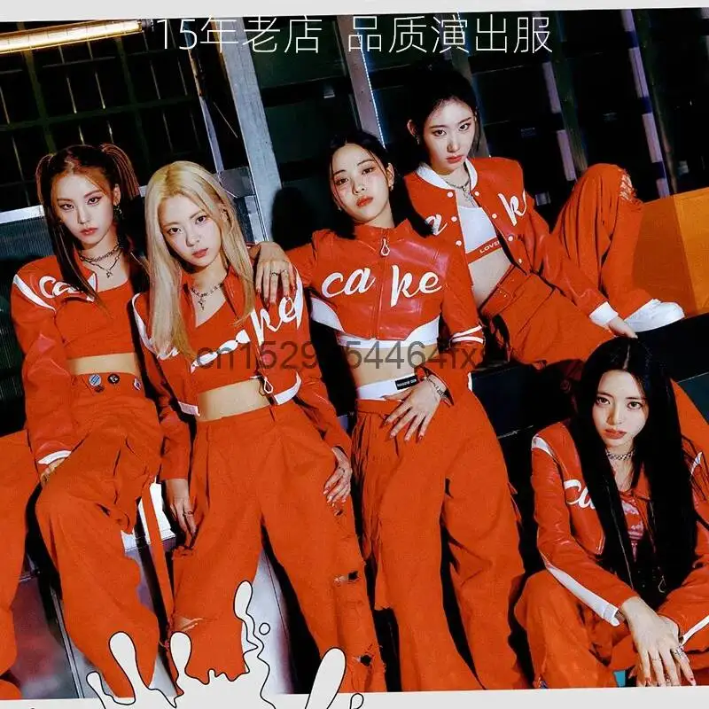 

Korean Korean Girls' Same Jazz Stage Jazz Table Performance Singing Dress Adult Student Set Female