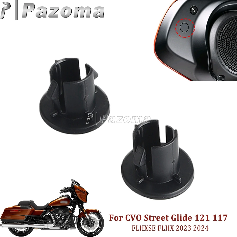 Fairing Plug Motorcycle Fairing Mirror Hole Plug Accessories For Harley Touring For CVO Street Glide 121 117 FLHXSE FLHX 2023-24