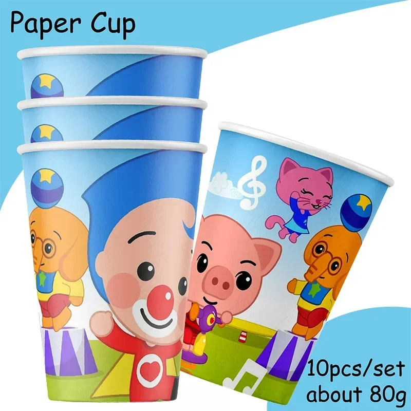 Disney Plim Plim Birthday Decoration Angle Disposable Tableware Cup Plate Tablecloth Baby Shower Kids Girls Boy Party Supplies