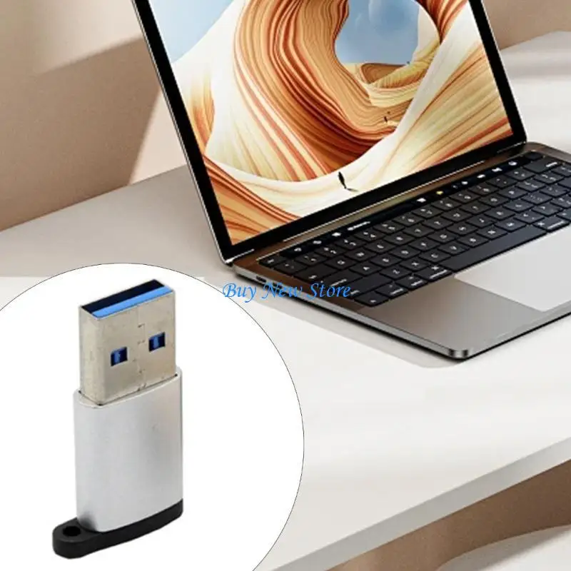 

20CE Lightweight USB3.0 to Type C Adapter Conversion Head Support 5Gbps Data Transfer