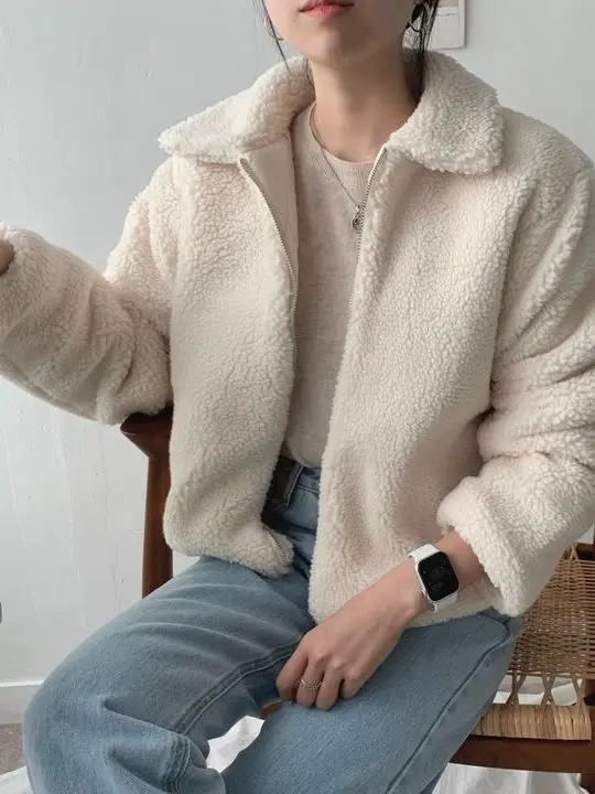 

Женское модное хлопковое пальто Jaet ort Sle с воротником-стойкой, женское модное зимнее пальто Lazy Sle, экологически чистая меховая молния Clo...